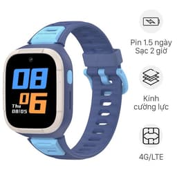 Kidcare S6 4G Xanh Dorablue 1.3"