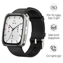 Amazfit Active 2 Square Sapphire dây da 1.8"