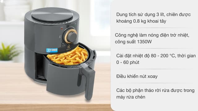 Electrolux 3 lít E6AF1-220K 3 lít