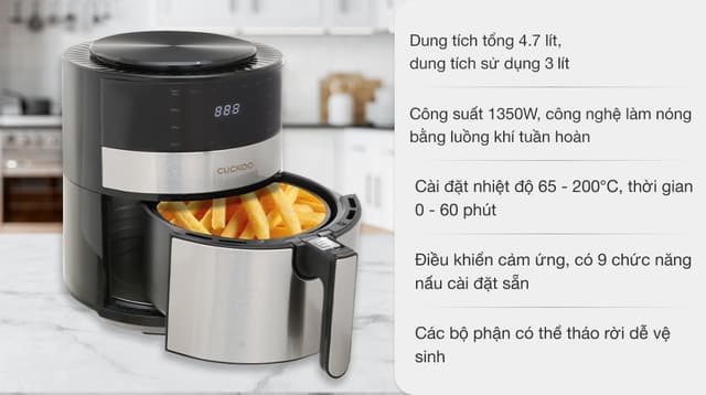 Cuckoo 4.7 lít CAF-F0410T 3 lít