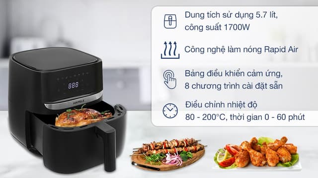 Hafele 5.7 lít HS-AF502B (535.43.713) 5.7 lít