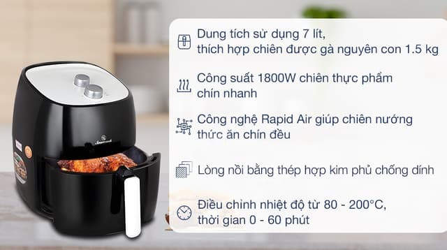 Smartcook 7 lít AFS-3941 7 lít