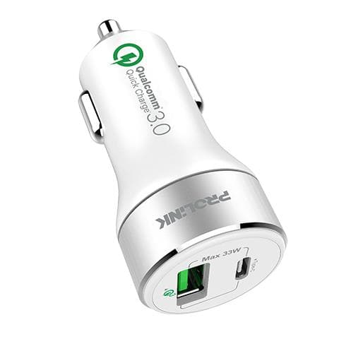 Sạc Ôtô 2 cổng Prolink PCC23301