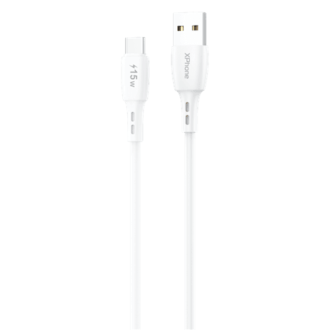 Cáp sạc nhanh và truyền dữ liệu Xphone XPC15AC USB A to Type C 15W 1m