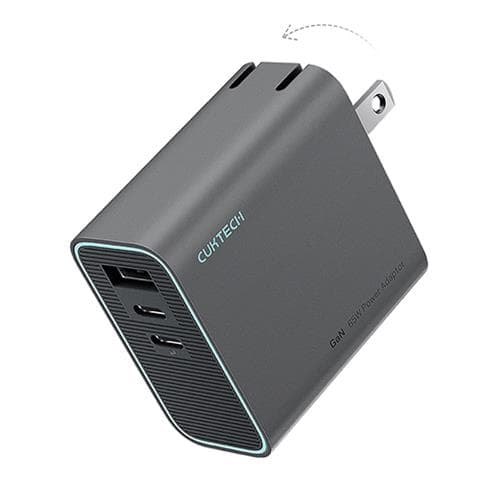 Củ sạc CukTech GaN 65W 2 cổng AD653C