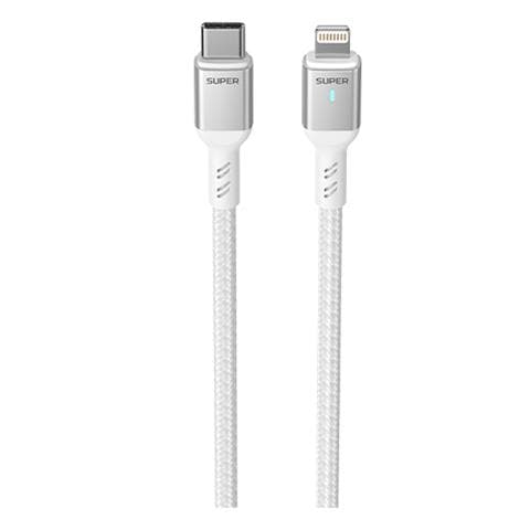Cáp sạc nhanh SUPER CL82S LED Type C to Lightning 1m