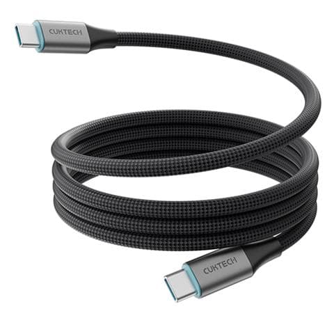 Cáp sạc Cuktech nam châm Type-C to C CMC610 6A 240W 1M