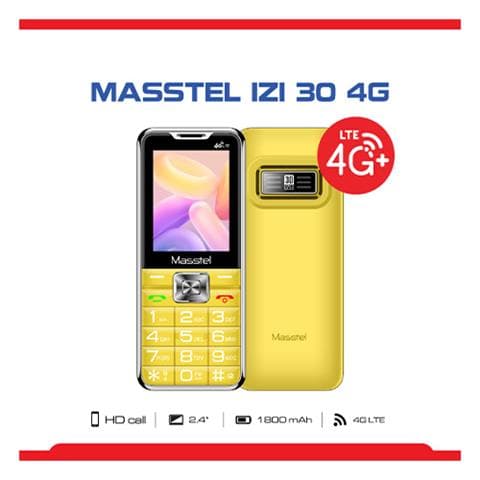 Masstel Izi 30 4G 48MB 128MB