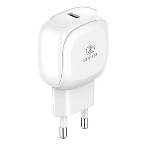 Bộ củ cáp Super A1206C PD27W kèm cáp C-C 1m