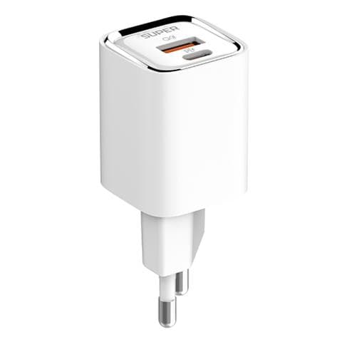 Củ sạc nhanh Super A2317C 2 Cổng PD+QC3.0 30W