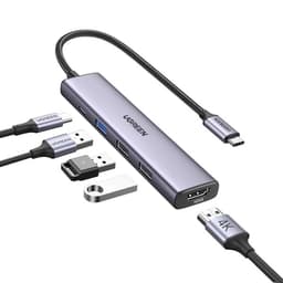 Cáp Hub Type C to HDMI 5in1 1549