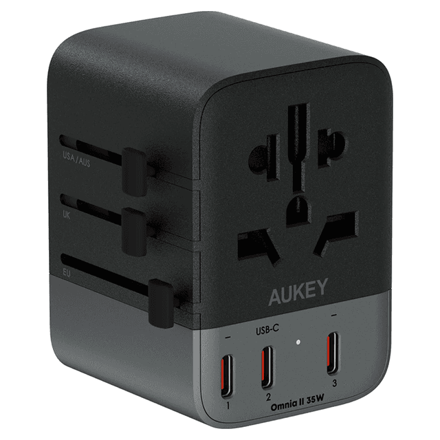 Củ sạc đa năng nhiều cổng Aukey PA-TA07A PD 35W