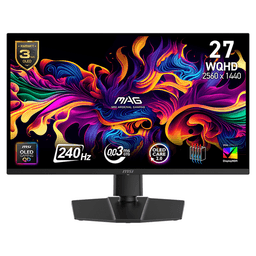 MSI Màn hình Gaming MAG 273QP QD-OLED X24/27inch QHD (2560x1440)/OLED 240Hz 27"