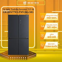 Toshiba Inverter 515 lít Multi Door GR-RF677WI-PMV(06)-MG 515 lít