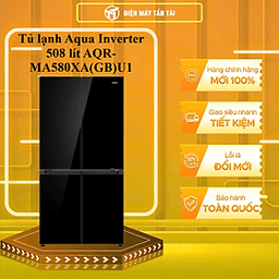Tủ lạnh Aqua Inverter 508 Lít AQR-MA580XA(GB)U1