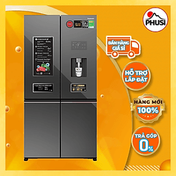 Tủ Lạnh Cao Cấp Panasonic 650L NR-WY720ZMMV - Lấy Nước Ngoài - Làm Đá Tự Động