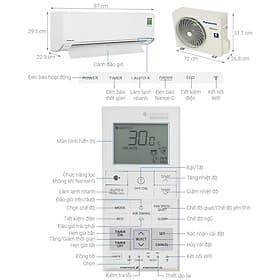 Máy lạnh Panasonic Inverter 2.5 HP CU/CS-XU24ZKH-8
