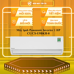 Panasonic Inverter 1 HP CU/CS-U9BKH-8 9.550 BTU