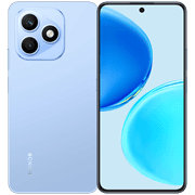 Honor X8d màu xanh dương nhạt, mặt trước