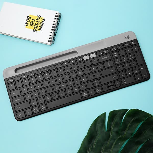 Bàn phím không dây Logitech K580 slim Đen