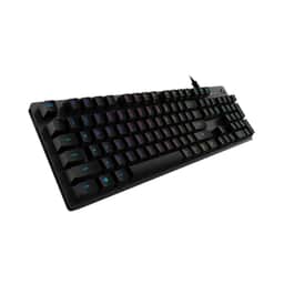 Bàn phím Game logitech G512 lightsync rgb mechanical GX brown/tactile Đen