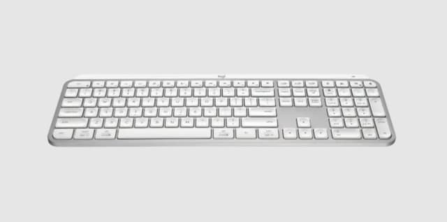 Bộ bàn phím không dây Logitech MX KEYS S - pale grey