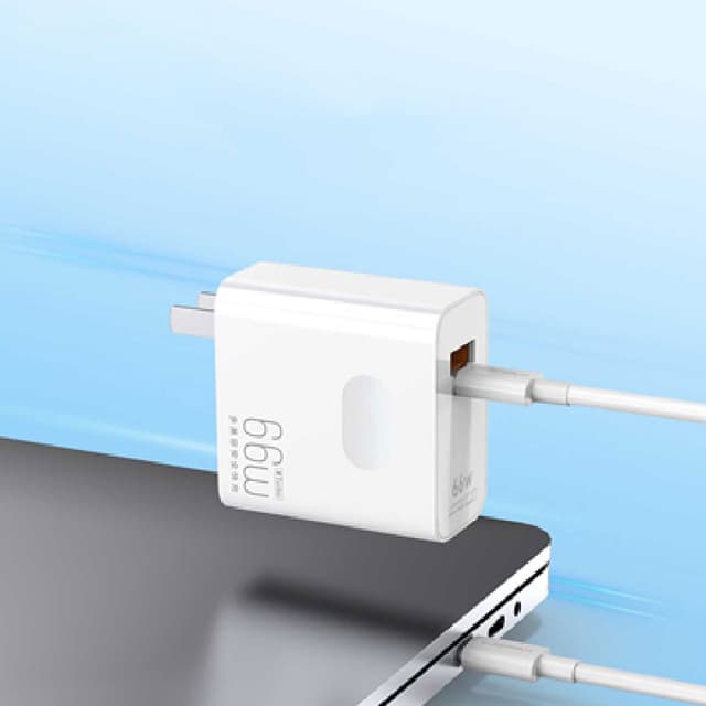 Bộ củ sạc Wopow 66W 2 cổng (usb & TypeC) + dây c to c hoặc usb to c Q73C