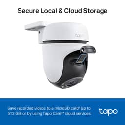 Camera ngoài trời TPLink Tapo C510W (3MP/ 2K, đàm thoại, IP65, đêm có màu)