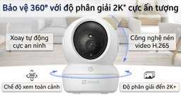 Camera Wifi Ezviz CS-H6C Pro 5MP