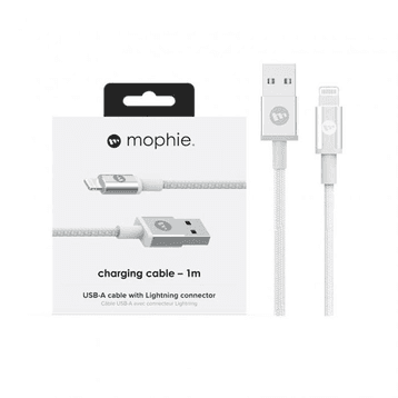 Cáp Lightning mophie 1M White - 409903213