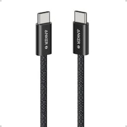 Cáp sạc Anker Zolo C-C 1.8m Nylon Đen (Black) B2B_A8060