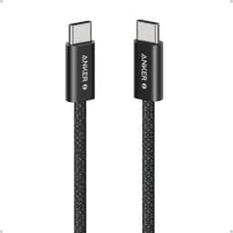 Cáp sạc Anker Zolo C-C 1m Nylon Đen (Black) B2B_A8060