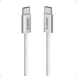 Cáp sạc Anker Zolo C-C 1m Nylon Trắng (White) B2B_A8060