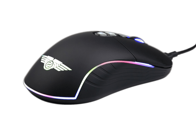 Chuột máy tính có dây Gaming Newmen GX6-S, Đen