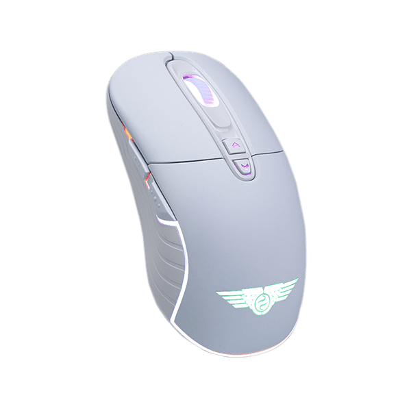 Chuột máy tính không dây Gaming Newmen WGX6 (Dual Mode Type-C & 2.4Ghz) Trắng