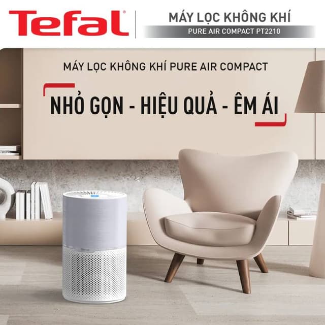 Lọc không khí Tefal air-pure compact PT2220G1