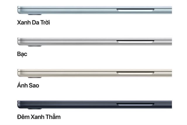 Macbook Air M5 15 MDVE4SA/A Starlight /Apple M5 chip with 10‑core CPU and 10‑core GPU,, SSD Apple 16GB 1024GB