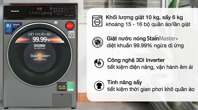 Panasonic NA-S106FC1LV 10kg