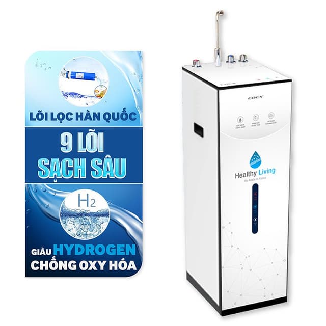 Máy lọc nước nóng lạnh Hydrogen 9 cấp Coex WP-7311H