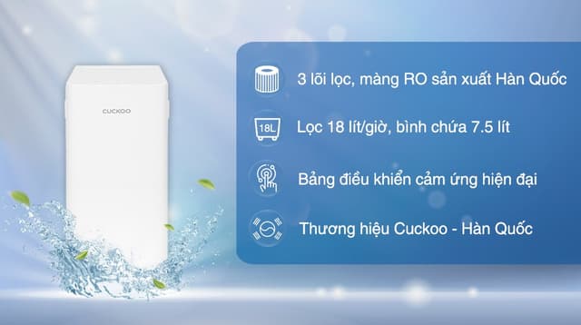 Máy Lọc Nước Cuckoo CP-YR701UW
