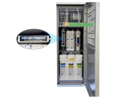 Máy lọc nước nóng lạnh Hydrogen ion kiềm 12 cấp Hòa Phát HPA886