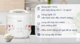 Panasonic SR-MVN18FRAX 1.8 lít