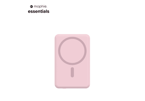Sạc dự phòng ko dây mophie Essentials Snap+ 5,000mAh - Pink - 401113398