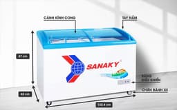 Sanaky VH-4899K 500 lít