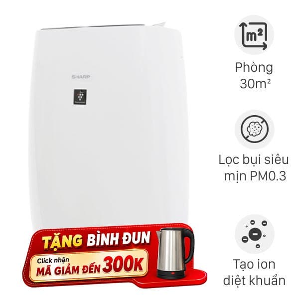 Máy lọc không khí Sharp FP-J40E-W 23W