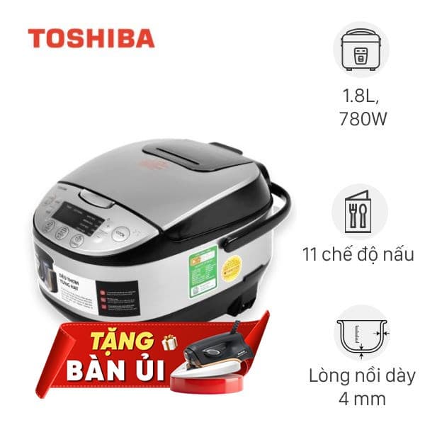Toshiba 1.8 lít RC-18DR2PV (K) 1.8 lít