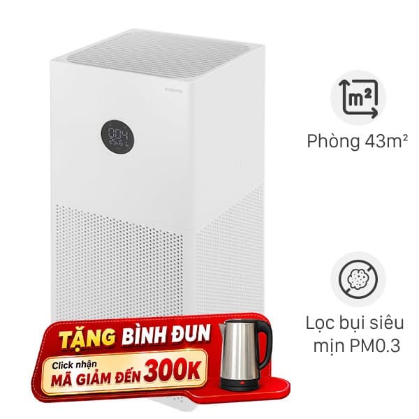 Máy lọc không khí Xiaomi Smart Air Purifier 4 lite EU (BHR5274GL) 33W