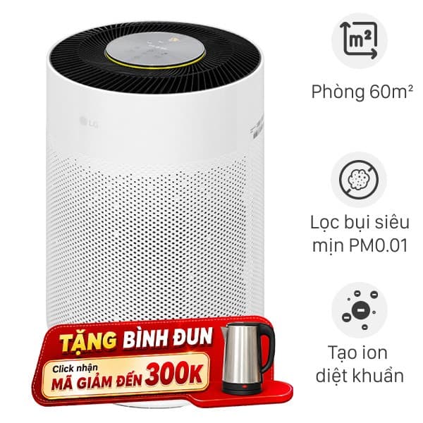 Máy lọc không khí LG PuriCare 360 Hit AS60GHWG0 41W