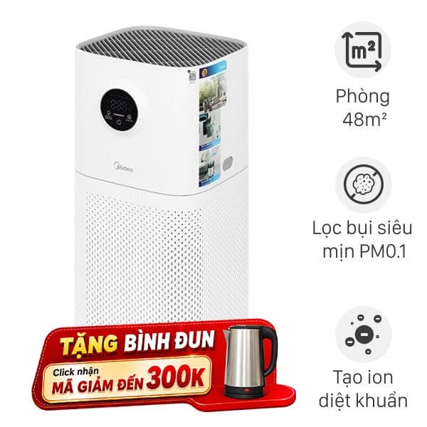 Máy lọc không khí Midea KJ400GVN 35W