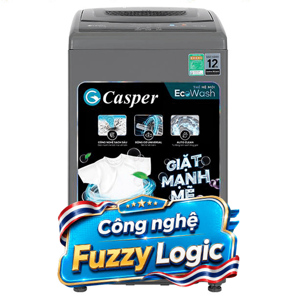 Máy giặt cửa trên Casper WT-75NG1 7,5kg
